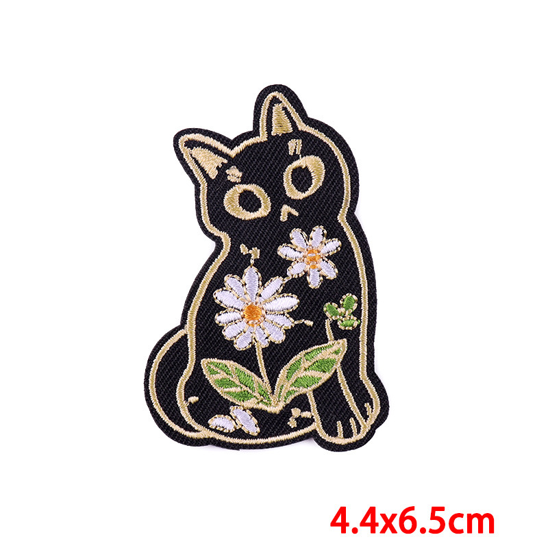 7g Weight Clothing Sticker Patches Classification 1 Piece Quantity Embroidery thread Material Animal, Cartoon Pattern Cute Style 1 Piece Animal Cartoon Cute Embroidery Thread Clothing Sticker Patches 6