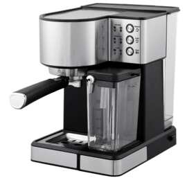 20bar 高压水泵意式浓缩咖啡机 多功能2合1可打奶泡带牛奶盒咖啡