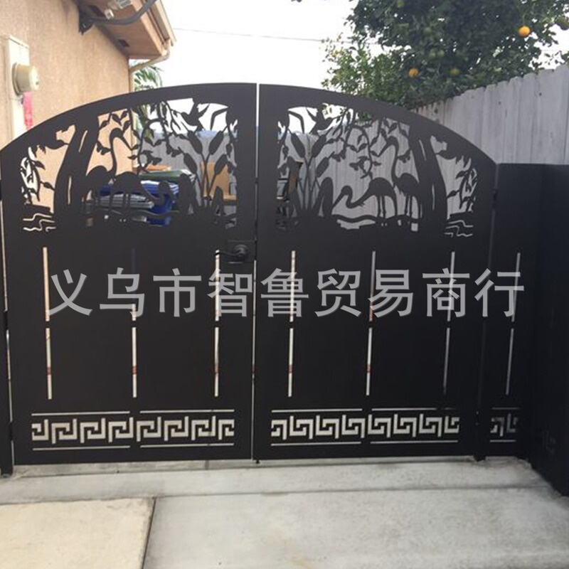 Best-Selling Cnc Metal Privacy Guardrails for Foreign Trade, Landscape Guardrails, Privacy Screens for Entryways, Laser-Cut Doors