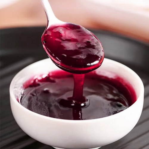 Blueberry Jam Breakfast Bread Spread Baking Toast Fruit Tea Sauce Manufacturer Wholesale Cake Jam Dropshipping