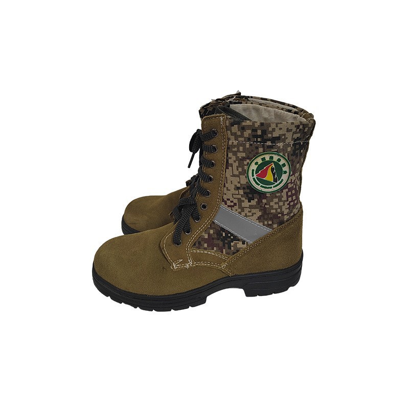 应急防护防火鞋森林消防急救阻燃防火扑救靴耐高温扑火救援保护鞋