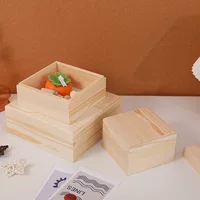 Деревянная коробка из цельного дерева, небесная и земная крышка, свадебная подарочная коробка, свадебная коробка