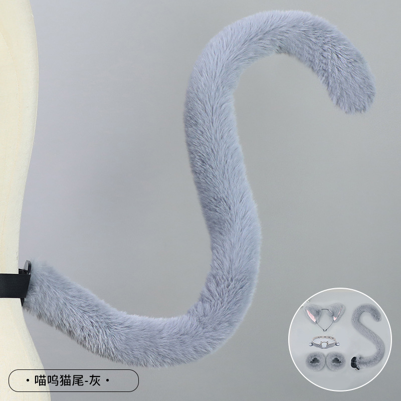 手作日系獣耳カチューシャかわいいぬいぐるみ猫耳Lolita頭飾りキツネ耳アクセサリー猫耳カチューシャ