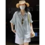 薄款半袖夏季宽松衬衫