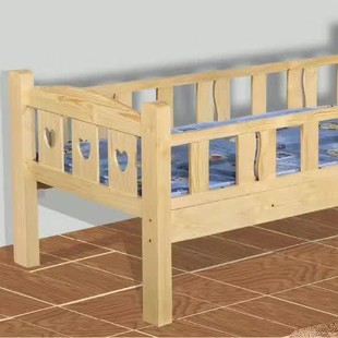 Factory direct sales, senior pine bed, welcome to order samples