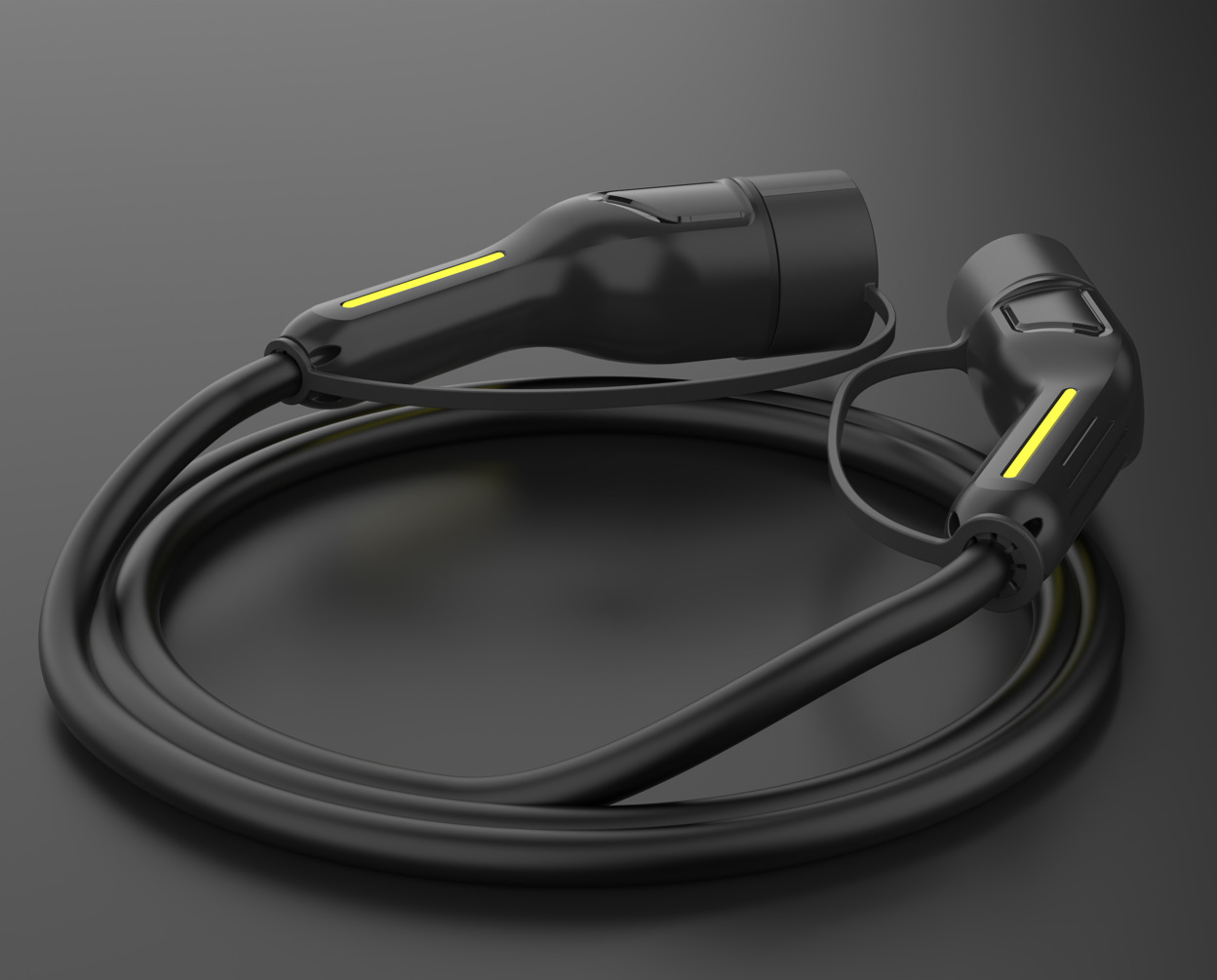 European Standard Double-Head Charging Gun New Energy Electric Vehicle Car Double-Head Gun Charging Pile Extension Cord 16A32A