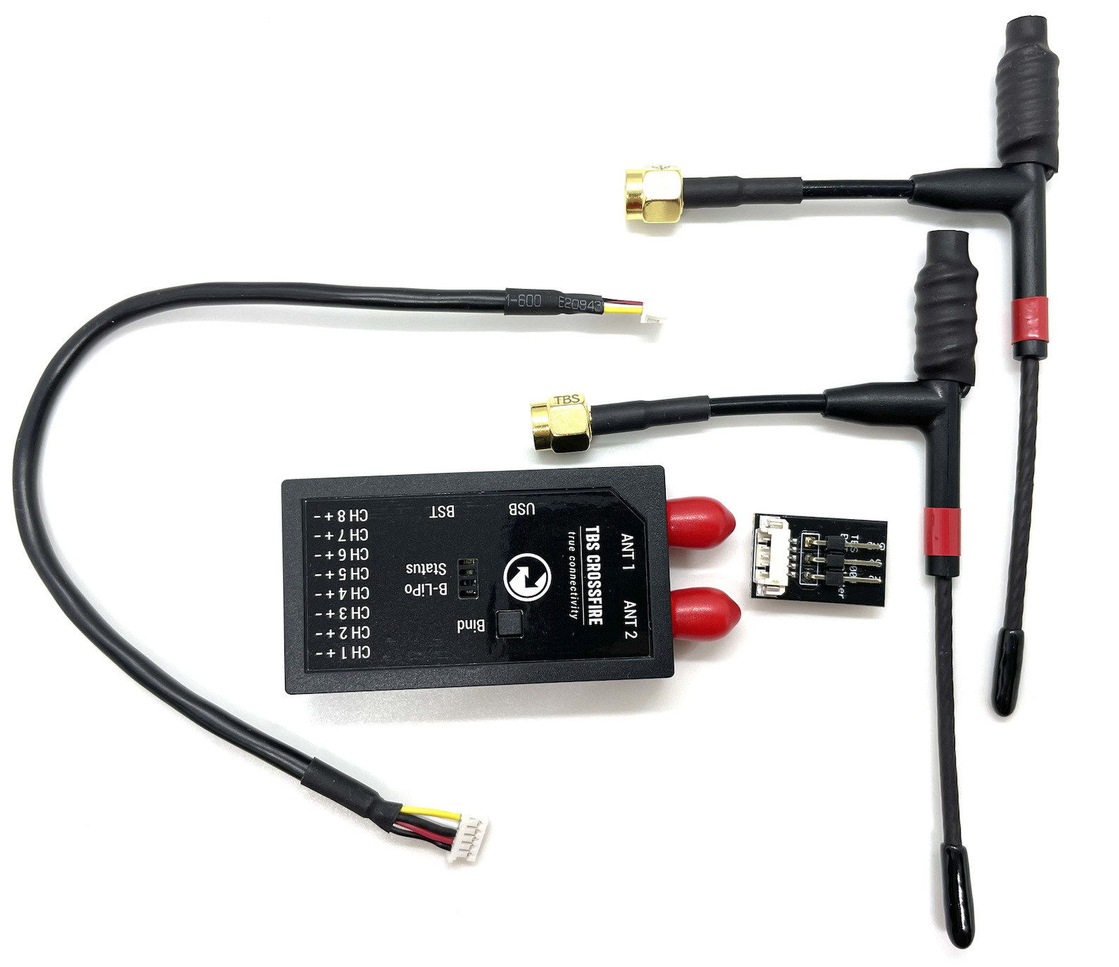 (HKFPV) 黑羊TBS CROSSFIRE 8通道双输入接收（8CH DIVERSITY RX)