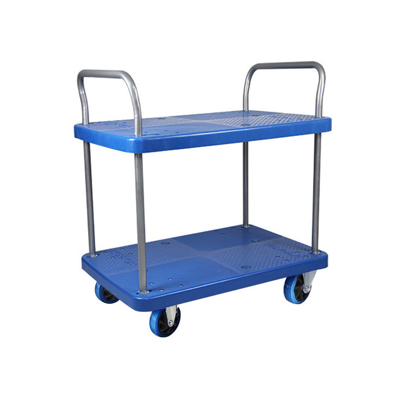 苏识 ZWHL-48 48*72cm蓝弹轮 无护栏平板手推车 (计价单位：辆)