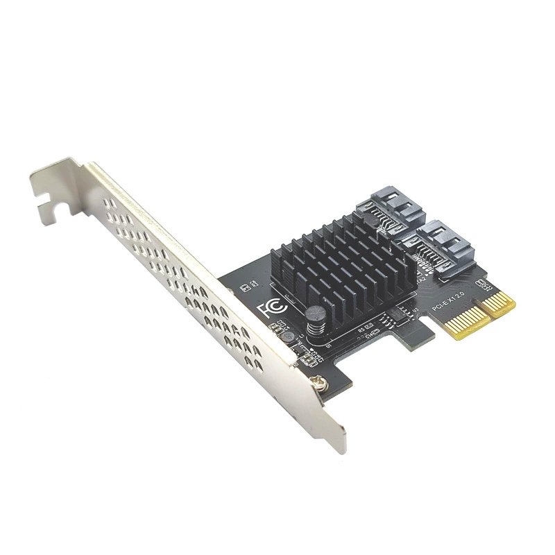 Специальное предложение PCI-E to SATA 3.0 расширительная карта, 2 порта, конверсия 6G, карта расширения IPFS, контроллер ASM1061