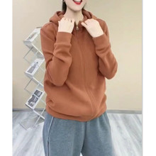 88092大爱美依缘2025春秋新款连帽长袖短外套时尚修身显瘦休闲女