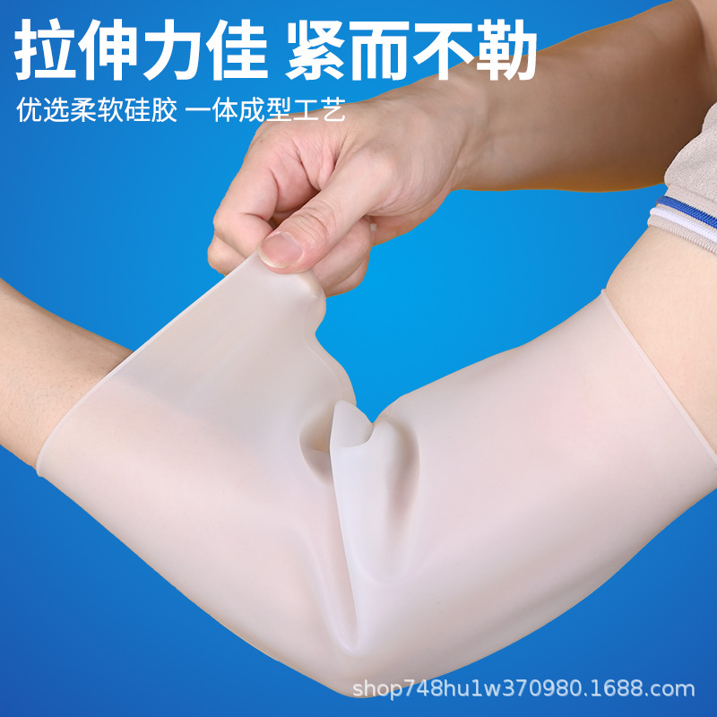 Silicona impermeable oversleeve acuático a prueba de aceite anti-sucio oversleeve limpieza de la cocina del hogar oversleeve transparente estiramiento manga protectora