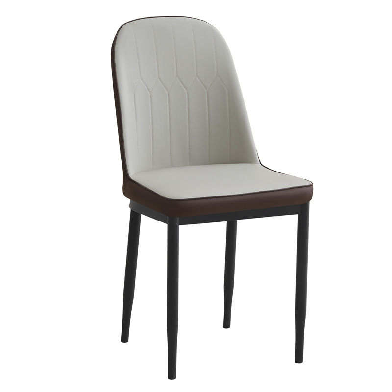 Silla de comedor de lujo ligera, taburetes domésticos, estilo nórdico simple, mesas y sillas de maquillaje en línea, restaurantes de hotel, mesas y sillas de comedor de hierro forjado