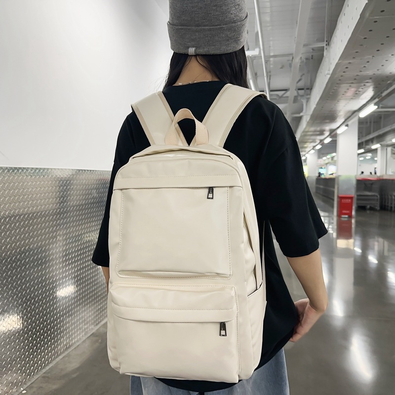 2024 nueva mochila de la marca de moda estilo coreano simple escuela secundaria escuela secundaria estudiante mochila escolar viajes al aire libre ocio computadora