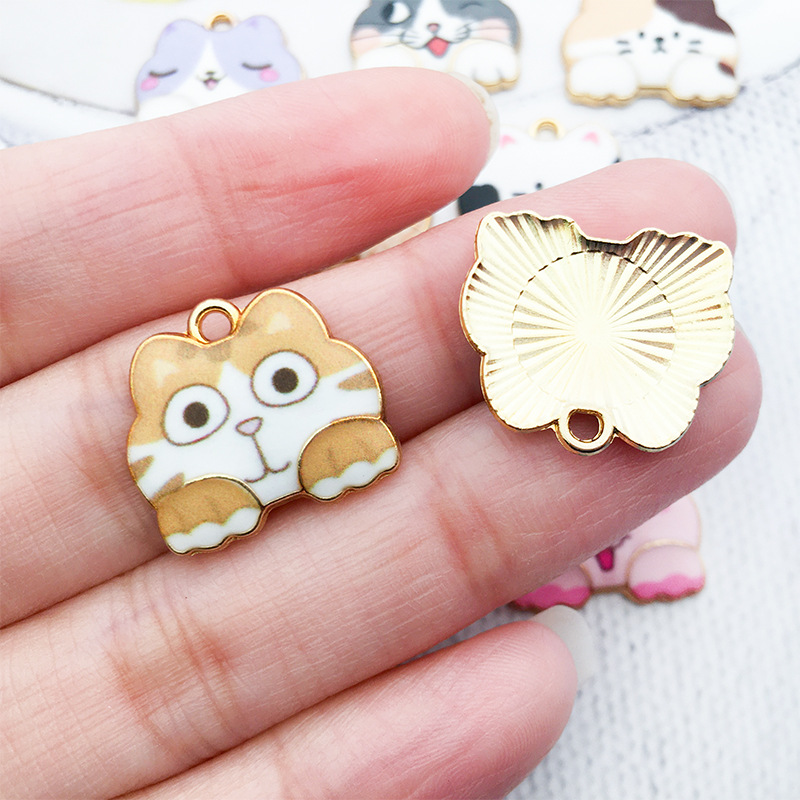 Cat Pattern 1 Piece Alloy Cat
