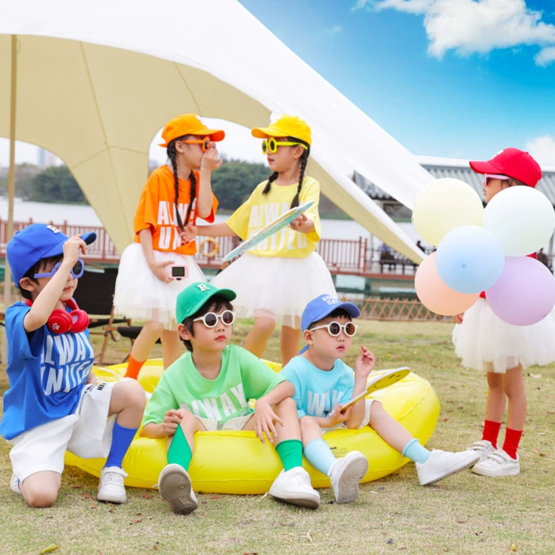 Children's suit for early age, split skirt for students