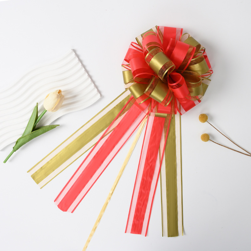 Nuevo transfronterizo de dos colores de dos capas suele 8 pulgadas de nieve bola de flores de regalo de fiesta decoración de vacaciones lotes de flores