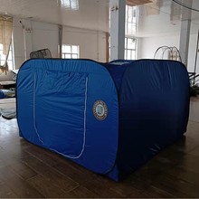 开发各类日式防灾用避难所室内救灾隐私隔离帐篷可配铝膜垫