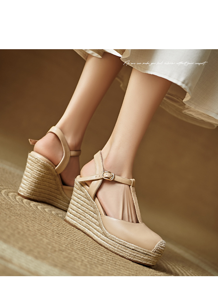 Sandal cao gót nữ mũi nhọn quai chữ T đế xuồng gót 9 cm — màu trắng, màu mơ chi tiết 7