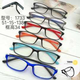 批发青少年学生眼镜框男女超轻TR90眼镜架小码配近视眼镜方框