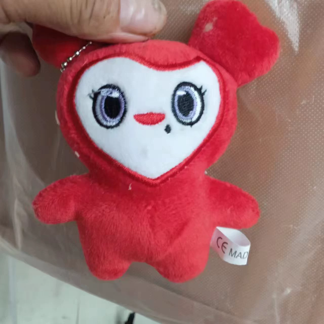 Кросс-бордер точка TWICE Park Zhi Pingjing Tao Suncai Momo Lovely Plush Doll Keychain Pendant