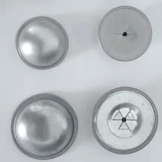 Shipyard insulation pressure cap cover general cap stainless steel insulation cap touch nail matching lock cap round self-locking cap
