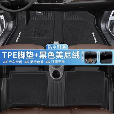 Ring Main Driving Trunk Mat, Universal Foot Pad - moyun-black-double-layer-tpe-foot-pad-minnie-velvet-carpet-recommended-23-24-bingo-plus