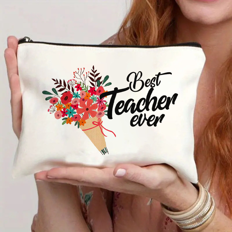 Día del maestro transfronterizo estudiantes maestros maquillaje de pintura al óleo día del maestro maestros maquillaje de pintura al óleo Amazon venta caliente bolsa