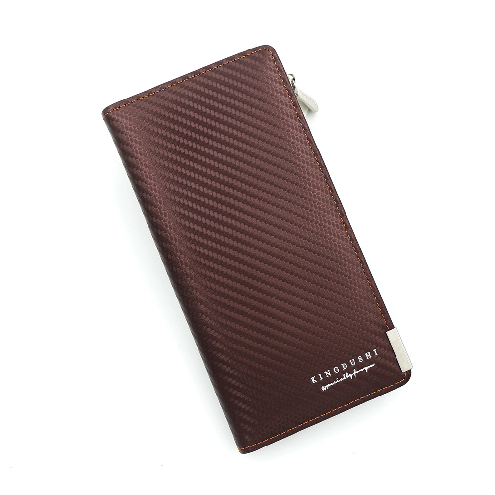 Al por mayor transfronterizo estofilla de paja cartera larga de hombre bolso de mano bolso de tarjeta multi-positivo cremallera lateral cartera de hombre