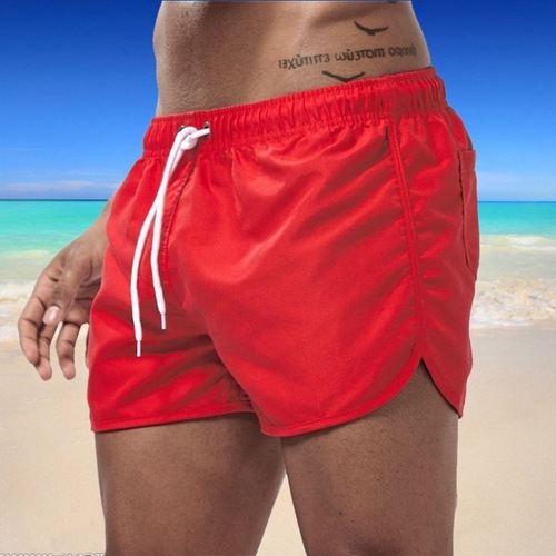 Men's Beach Shorts 2025 Beach Shorts for Men Large Men's Beach Shorts Summer Beach Surf Shorts Three-Quarter Length
