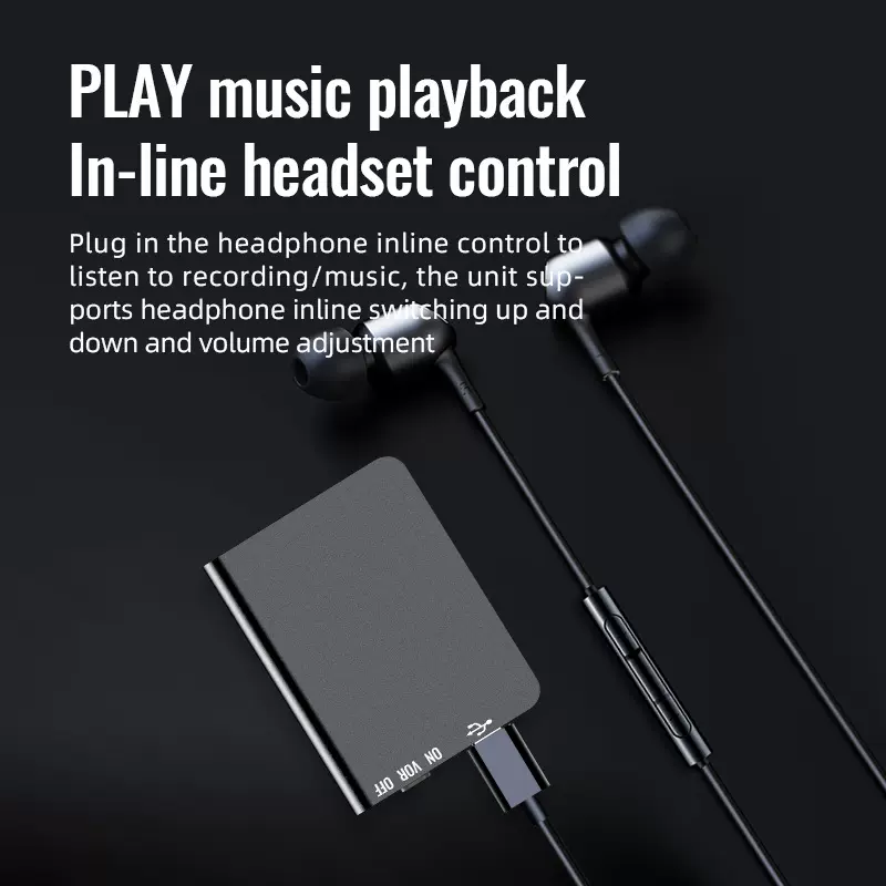 跨境厂家新款Q61录音笔ai智能高清降噪声控录音mp3会议采访录音器