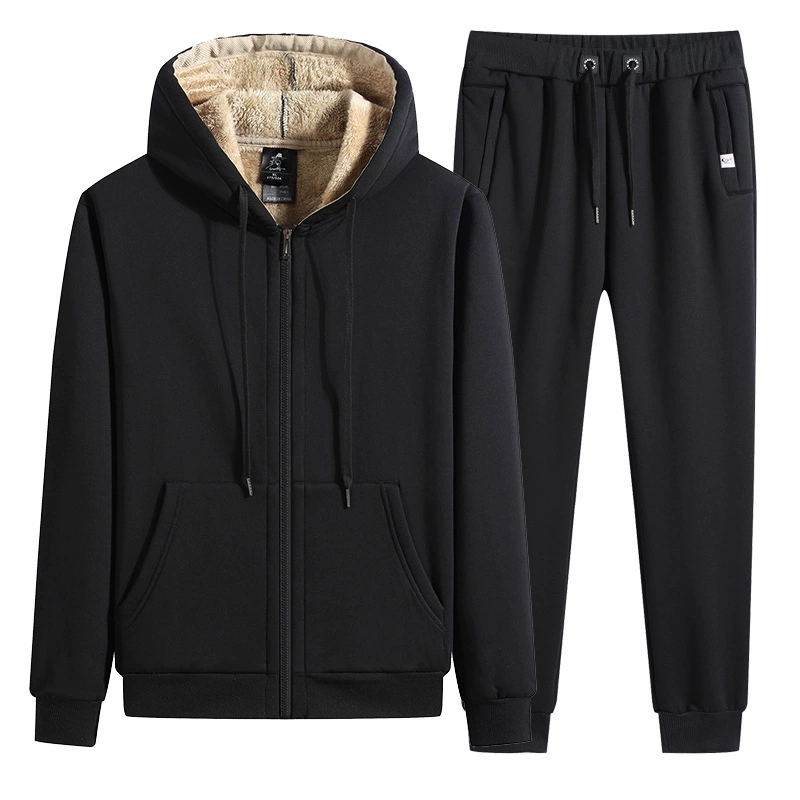 Мужская толстовка-кардиган с капюшоном на флисовой подкладке, утепленная, новинка осени-зимы, хит продаж, размеры M-8XL, большие размеры мужской одежды