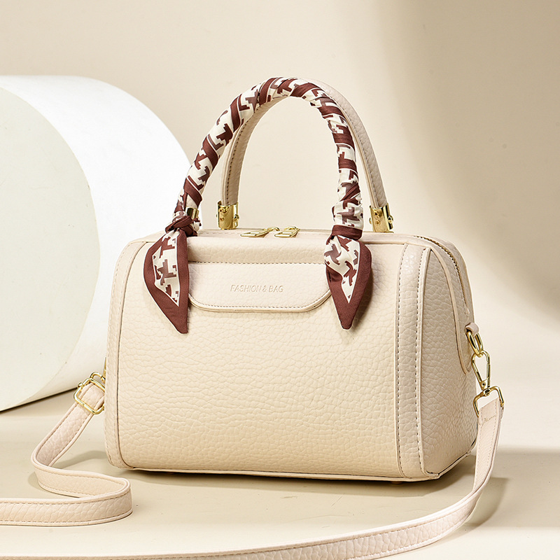 Boston Large Capacity Pu Leather Shoulder Crossbody Bag Women_voghion.com