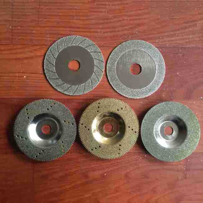 150目金刚石 纯金刚石直纹切磨片 玻璃切磨片