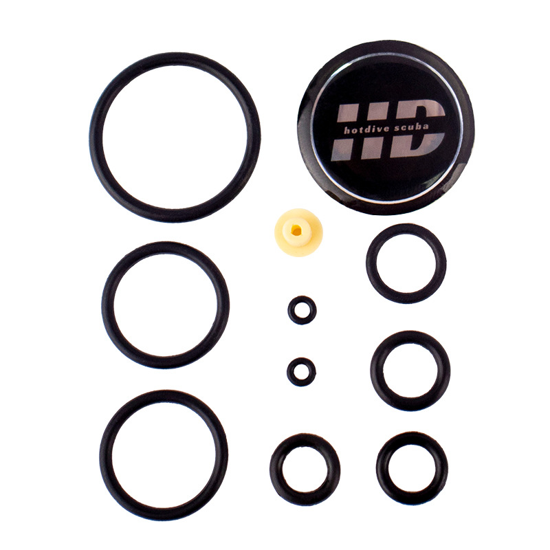 HOTDIVE regulador de buceo mantenimiento accesorios del paquete de reparación buceo profundo primer y segundo paquete de mantenimiento de cabeza Apeks