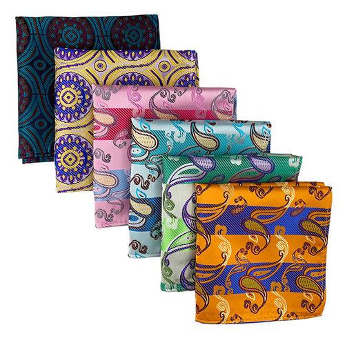 Supply men's pocket squares for weddings, business men's suits, shirts, pocket squares, polyester silk square scarves, chest scarves and handkerchiefs