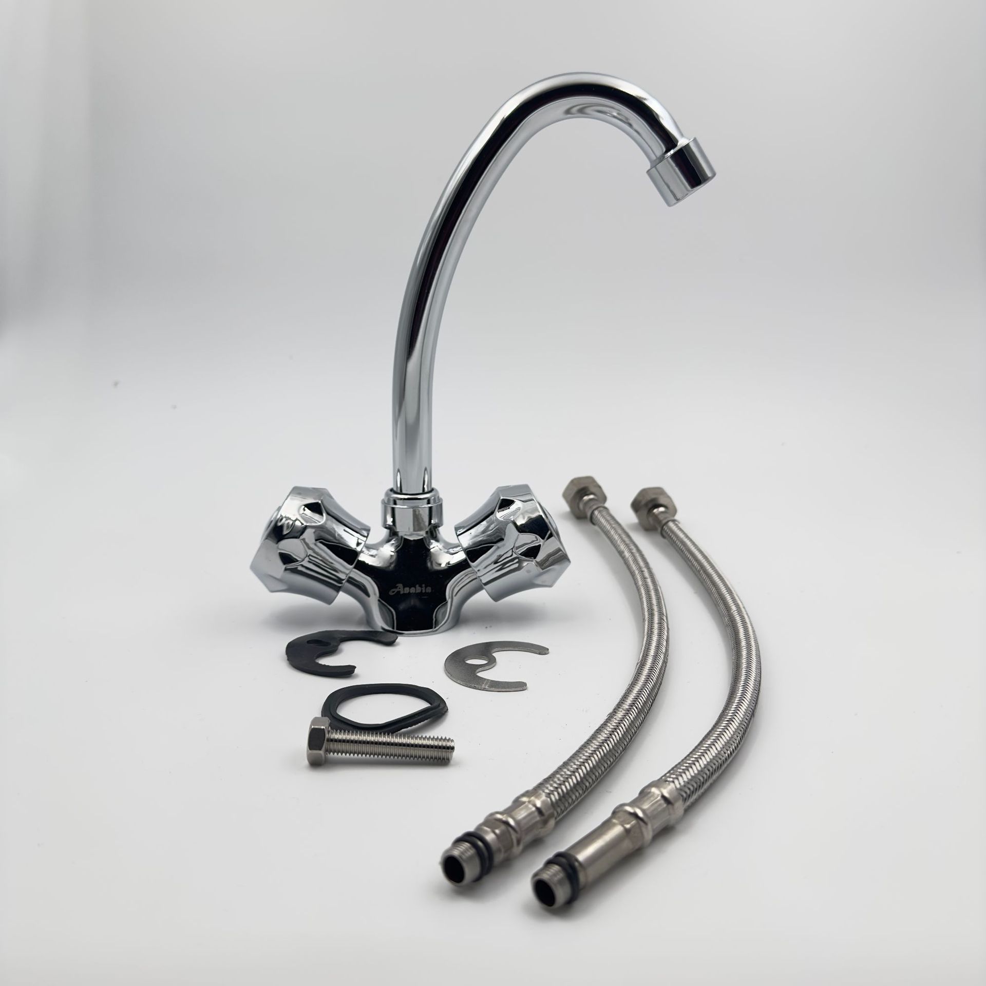 Comercio exterior transfronterizo Oriente Medio Asia Central doble abierto horno de caballo horno de caballo horno frío y caliente doble control horta de grifo gallo