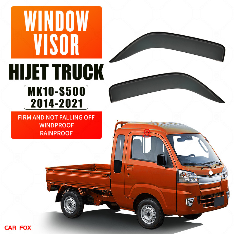 Suitable for Daihatsu HIJET S500 car window rain and Weather Shield Daihatsu S700Window visor