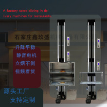 传菜机升降机直杆小型智能传菜梯餐饮店厨房上菜设备电梯提升机