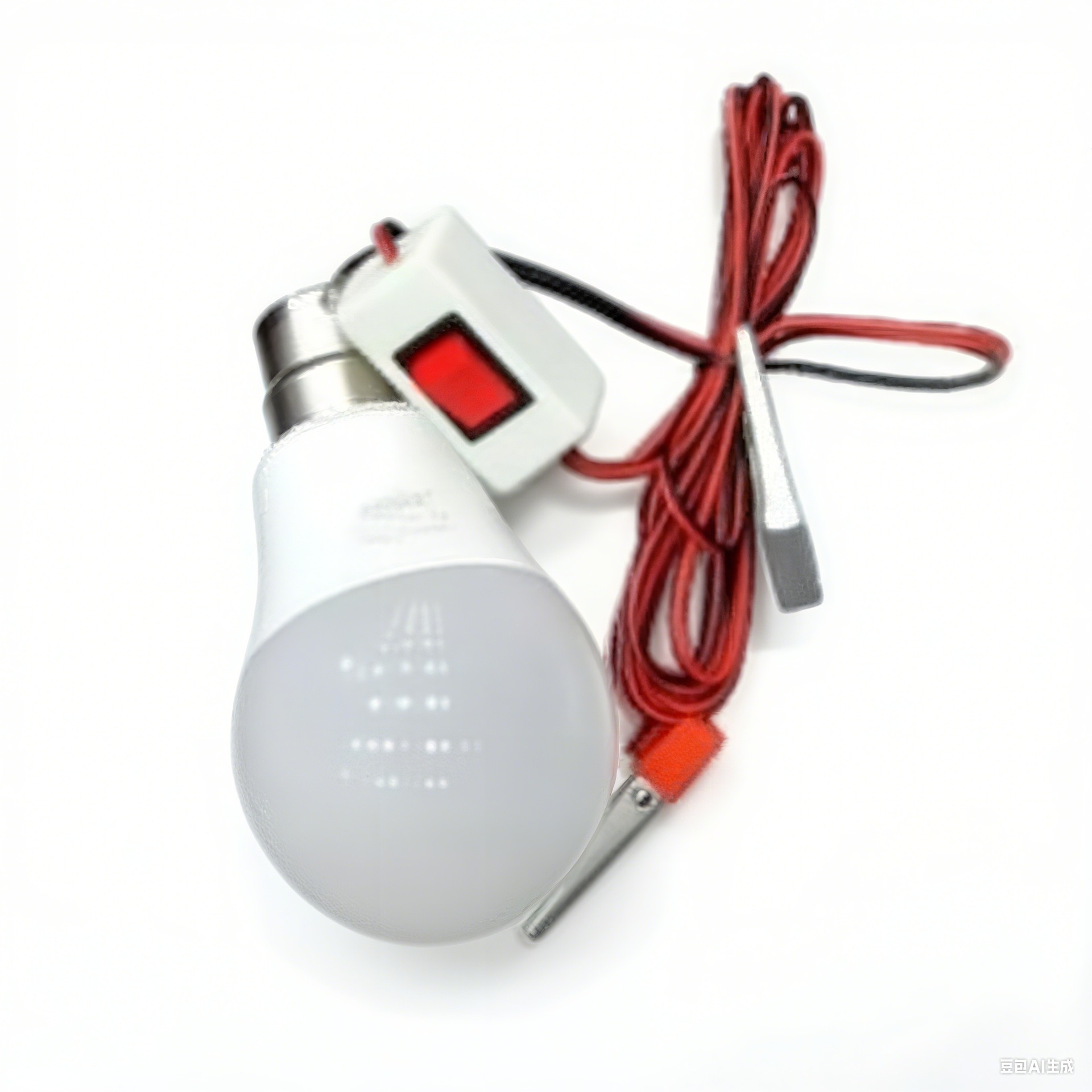 DC12V cable de interruptor de clip de baja tensión E27led lámpara de bombilla de potencia completa suministro directo de fábrica de iluminación solar