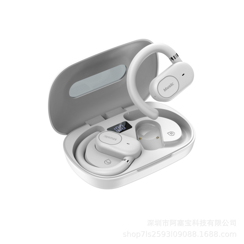 工厂直销新款智能数显OWS挂耳式无线蓝牙耳机长续航热卖立体声|undefined