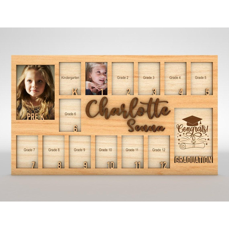 Moldura comemorativa personalizada para informações do nascimento do bebê / Moldura memorial