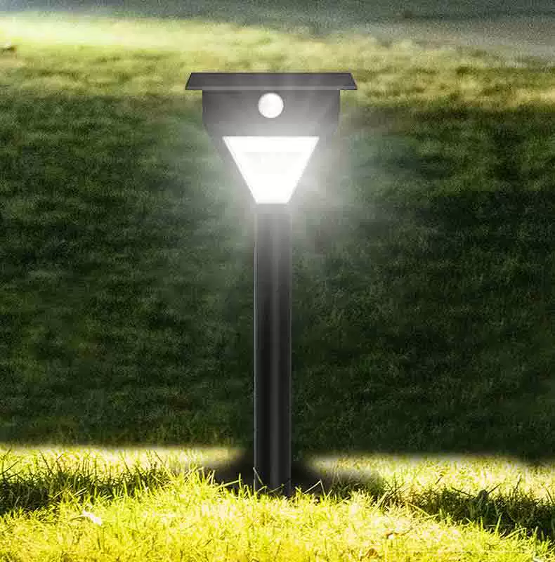 [Индивидуальные] Открытый Наводнение свет сад свет LED Солнечный свет сад Человеческого Тела Индукции пейзаж газон ночник