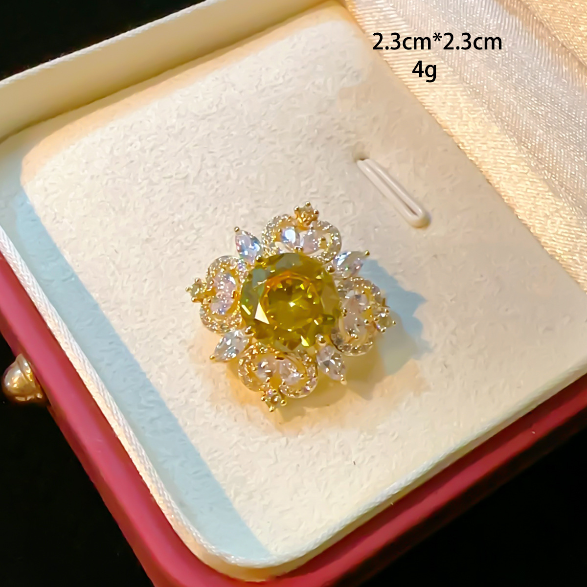 10g Weight Brooches Classification Banquet, Date Occasion Copper Material Leaf, Flower, Grain Pattern Women's Gender Plating Design Sweet Style Sweet Pin Leaf Flower Grain Copper Plating Women's Brooches 3