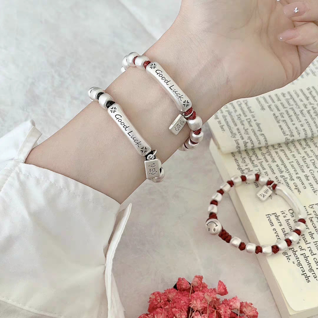 Good luck bracelet Good luck bent tube into woven bracelet women's national fashion bracelet new Chinese design bracelet