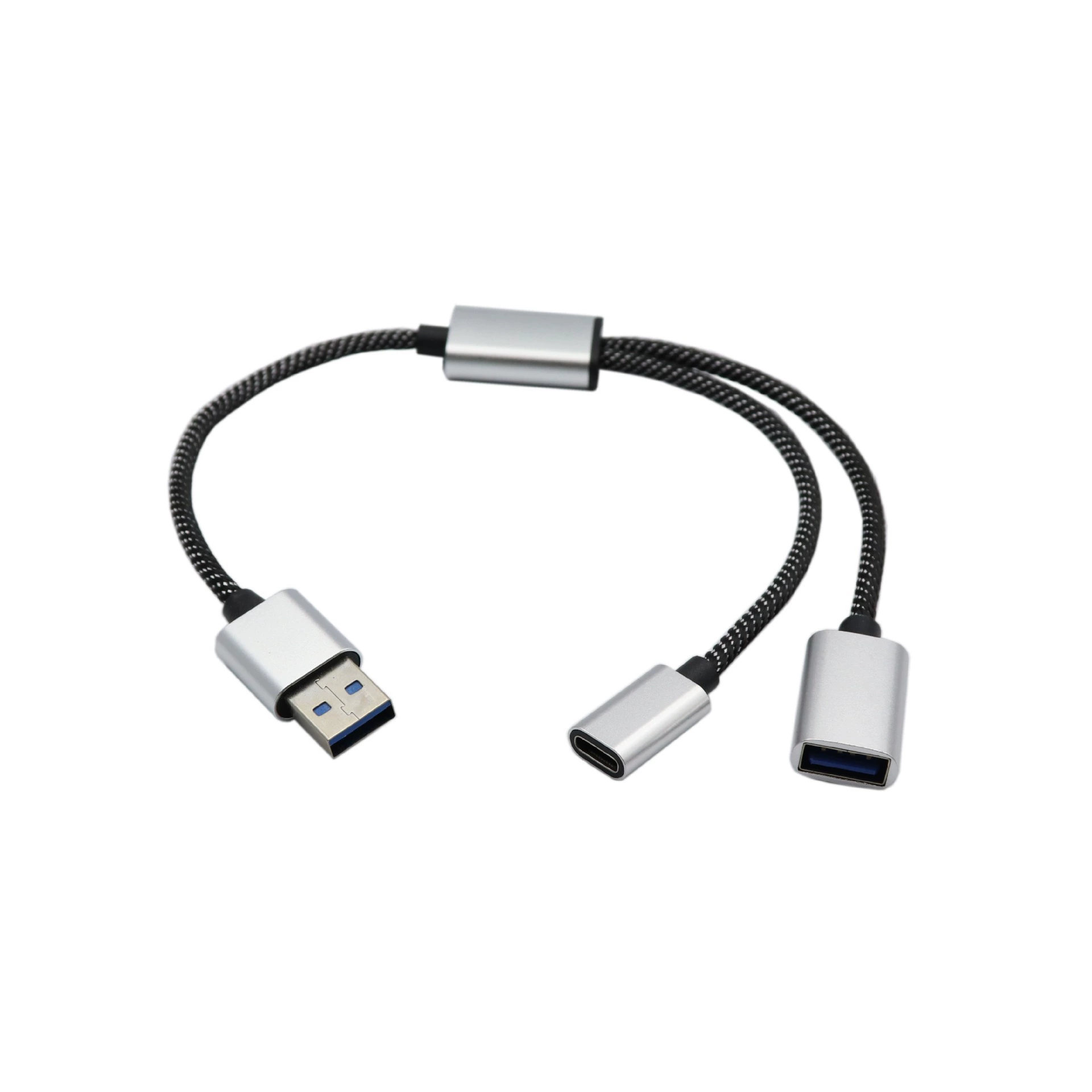 USB разветвитель HUB на 1–3 порта USB2.0 к Type-C/2 USB-сязатель разветвитель одной точки три точки USB-сплиттер