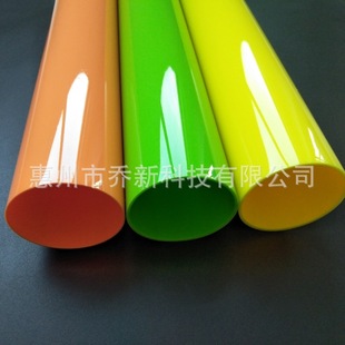 Qiaoxin Factory Direct ABS Plastic Round Tube ABS Plastic Colorful Hard Tube ABS Toy Accessories Plastic Tube ABS Tube