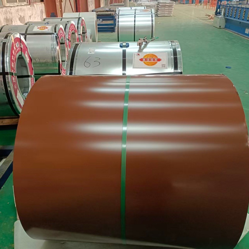 Bobina de Acero Galvalume Prepintado DX51D Resistente a la Intemperie para la Construcción