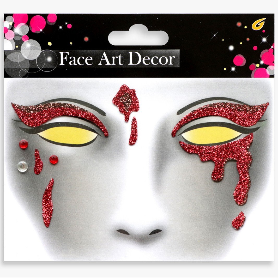 Pegatinas faciales de carnaval de Navidad, fiestas navideñas, pegatinas faciales de diamantes de imitación, diamantes de cebolla verde, maquillaje de escenario, mariposas faciales, brillo, diamantes de cebolla verde