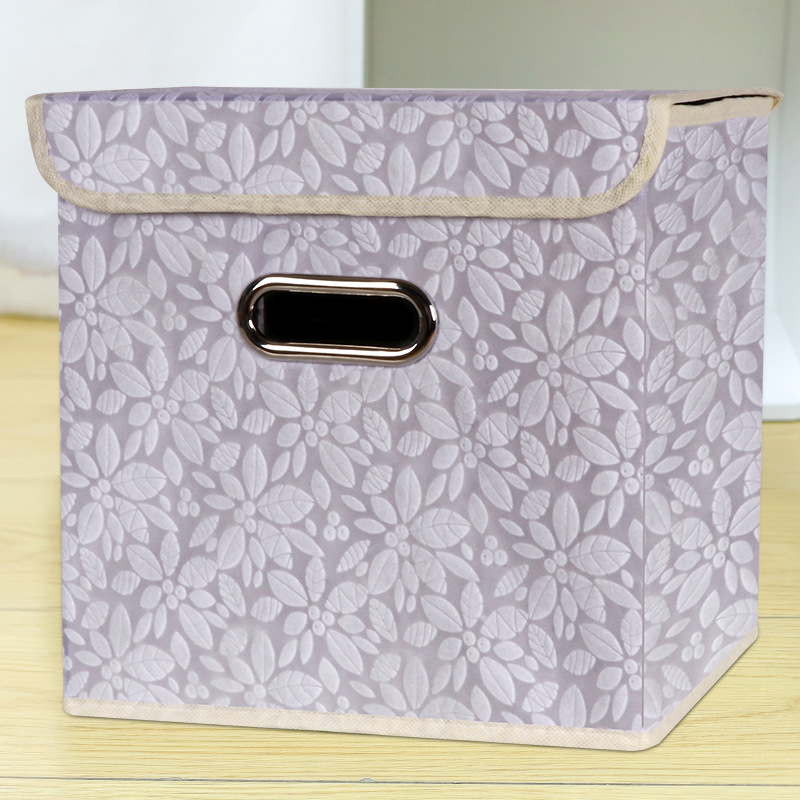 Amazon descubierto caja de almacenamiento de juguete cesta plegable caja de almacenamiento cajón armario caja de almacenamiento al por mayor