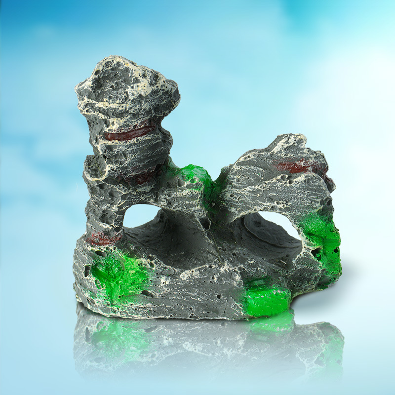 Explosiva pecera creativa acuario decoración paisajismo resina rocalla acuario artesanía en el hogar en stock